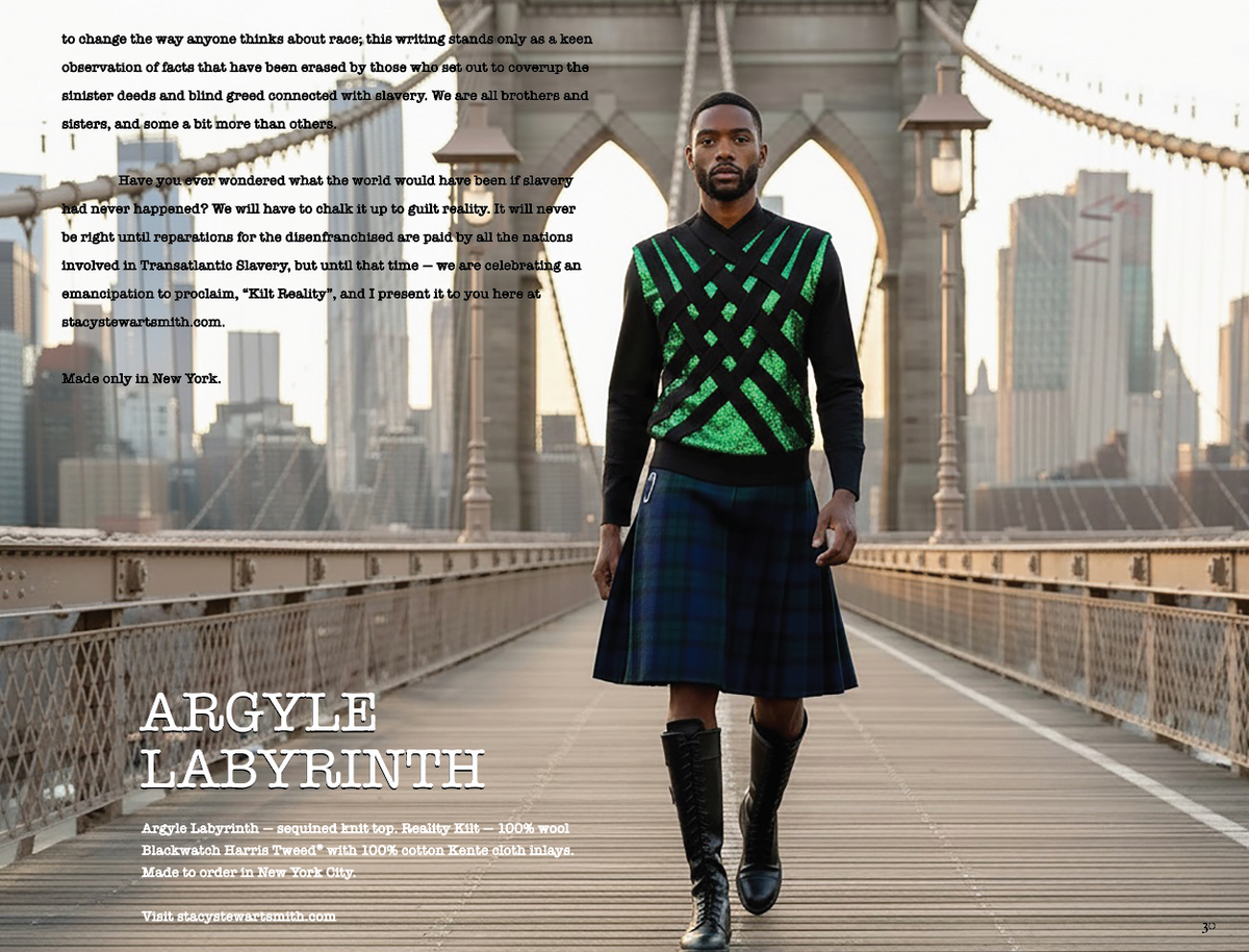 Atelier Quarterly editorial spread: Argyle Labyrinth