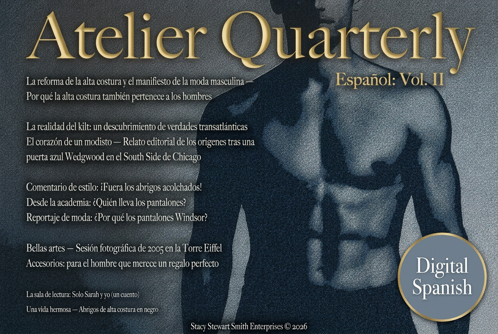Spanish Atelier Quarterly Vol. II cover with a Digital Spanish sticker